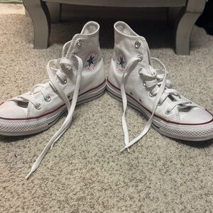 Converse White Women’s High-Top Sneakers